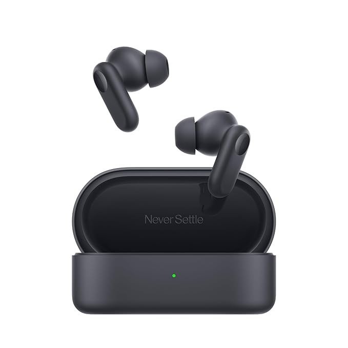 Oneplus Bullets Z2 Bluetooth Wireless in Ear Earphones with Mic, Bombastic Bass - 12.4 mm Drivers, 10 Mins Charge - 20 Hrs Music, 30 Hrs Battery Life, IP55 Dust and Water Resistant (Magico Black)