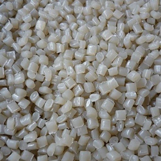 HSPE PCR Post Consumer Plastic Raw Material Polyethylene White HDPE Blow Grade Granules for Sale