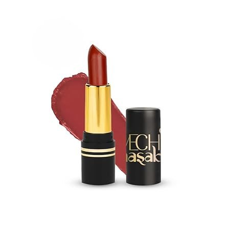 LoveChild Masaba Full Pocket Lipstick, Rustic Brown Matte Bullet Lipsticks For Women, Hydrating & Nourishing With Long lasting Formula Upto 6-Hours, Nimbu Pani 2.0, 4g